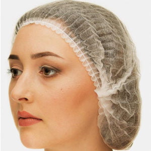 Одноразова шапочка медична БІЛА