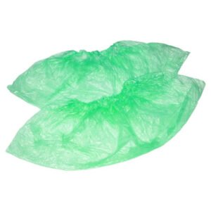 Бахили одноразові поліетиленові ЗЕЛЕНІ