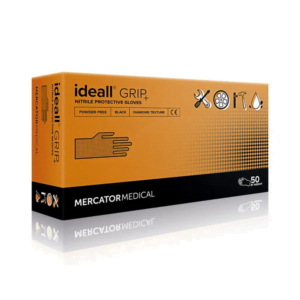 рукавички нітрілові чорні