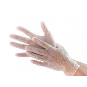 Рукавички вінілові без пудри Medicom XL