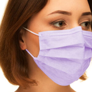 маски медичні фіолетові
